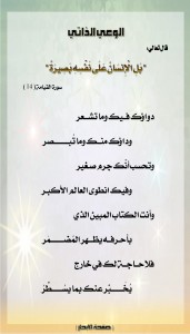 ابحار الوعي الذاتي
